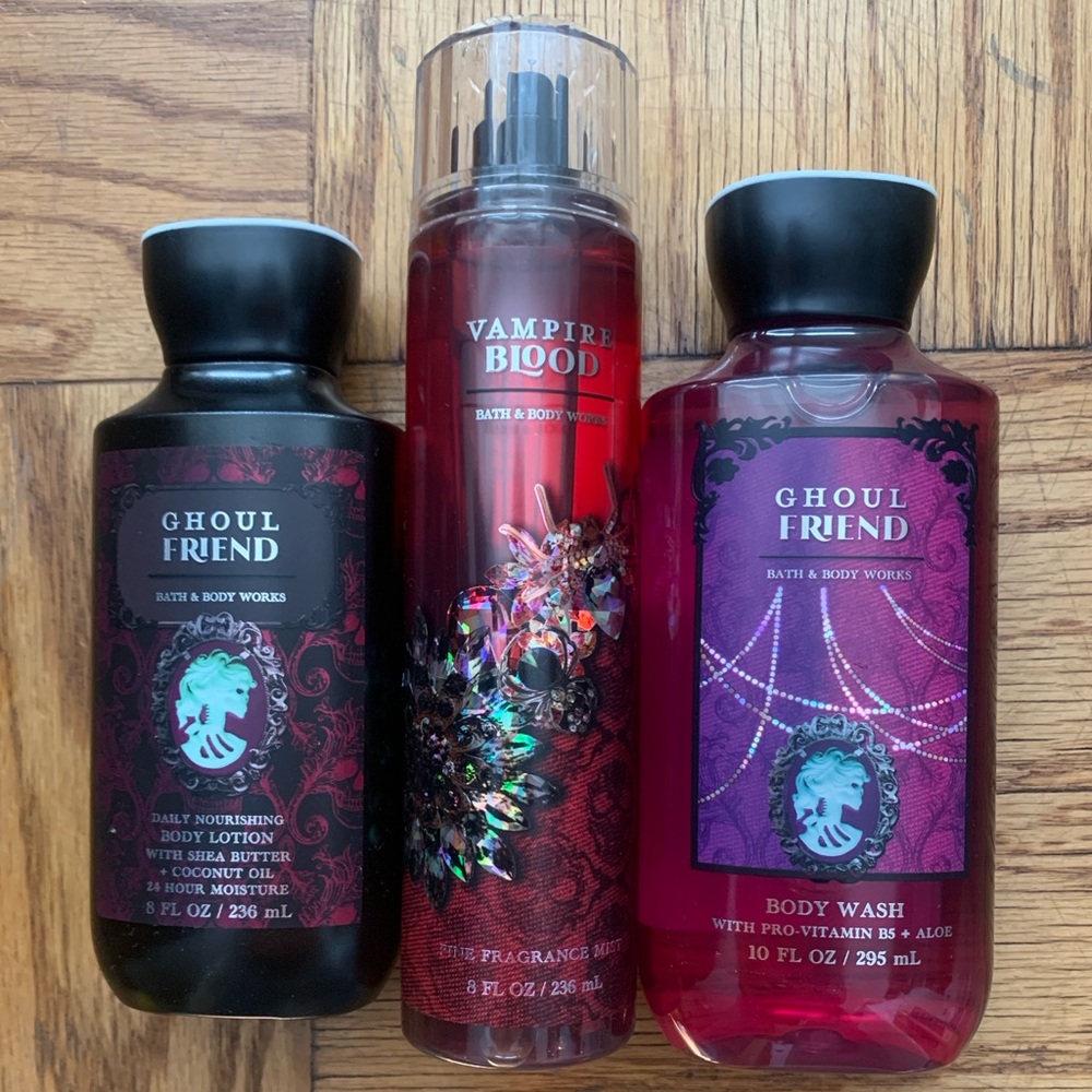 Bath And Body Works Ghoul Friend And Vampire Blood
